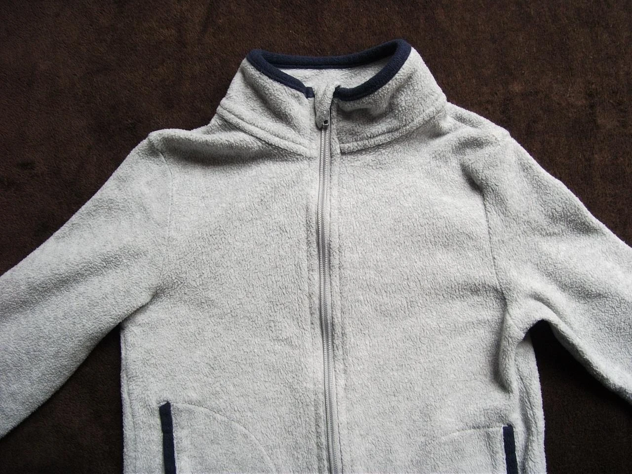 Veste polaire grise 6 ans Tissaia – photo 4